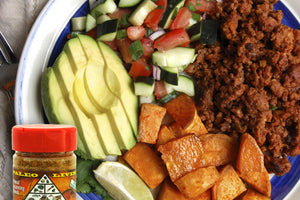 Deconstructed Beef Paleo Burritos