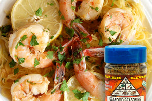 Spaghetti Squash Shrimp Scampi