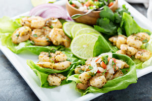 Paleo Living Honey Cajun Spicy Shrimp Tacos