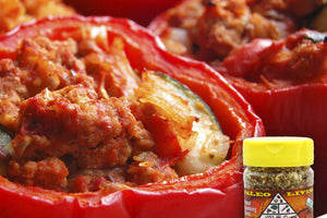 Roasted Paleo Stuffed Bell Peppers