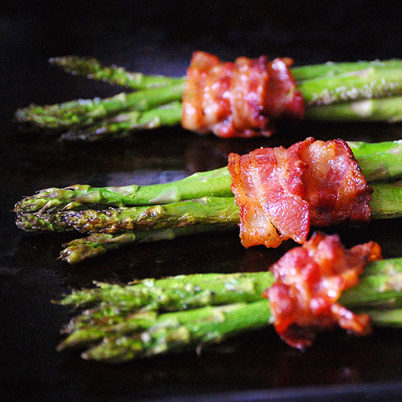 BACON WRAPPED ROASTED ASPARAGUS